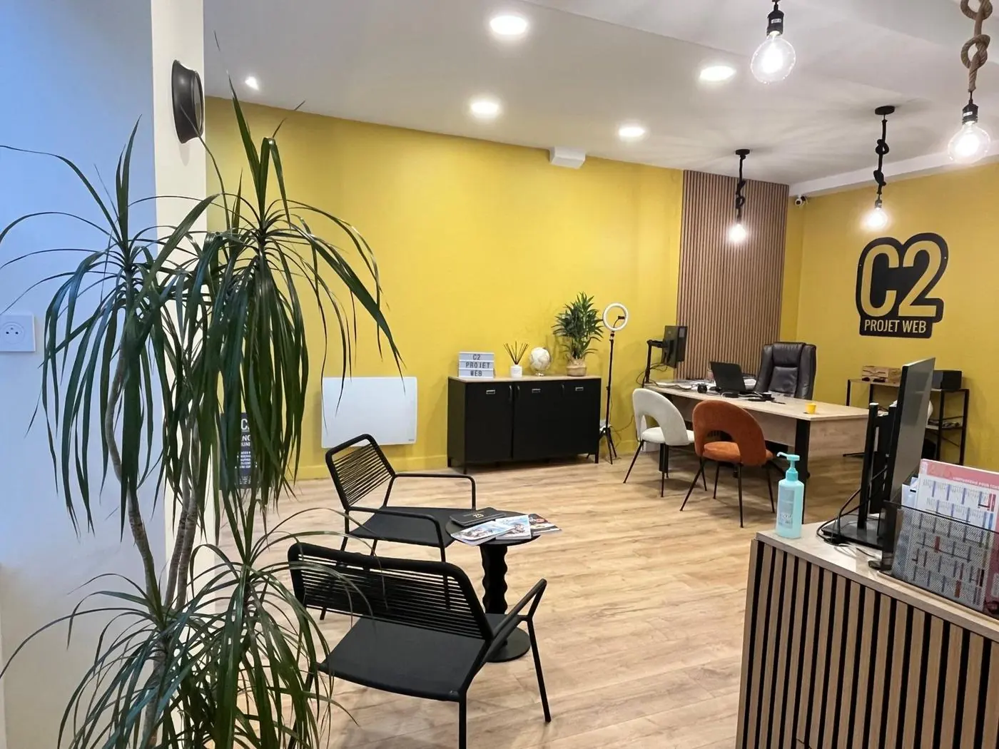 Les bureaux de C2 Projet Web à Roanne
