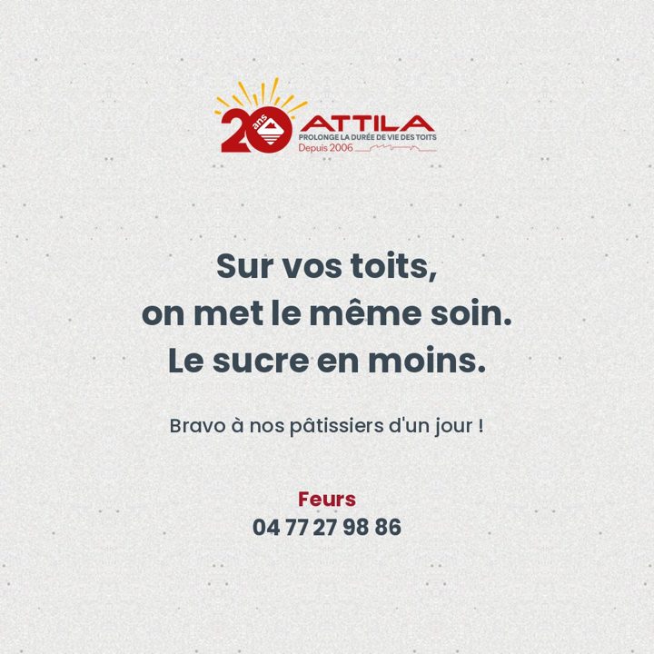 Publication réalisée par C2 Projet Web pour Attila — réseau toiture