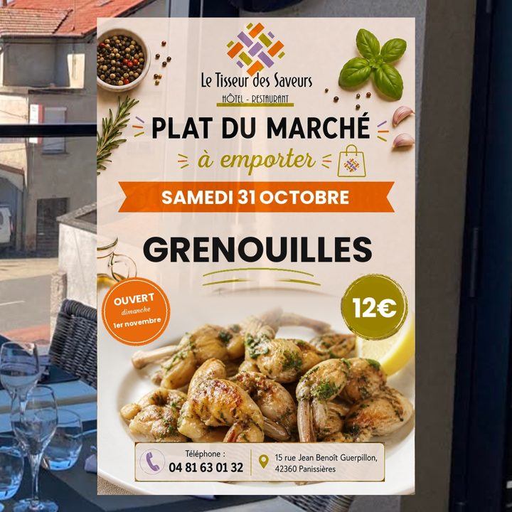Publication réalisée par C2 Projet Web pour Le Tisseur des Saveurs