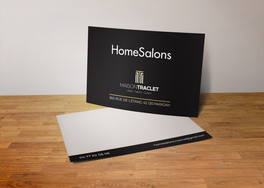 Cartons de correspondance — Home Salons