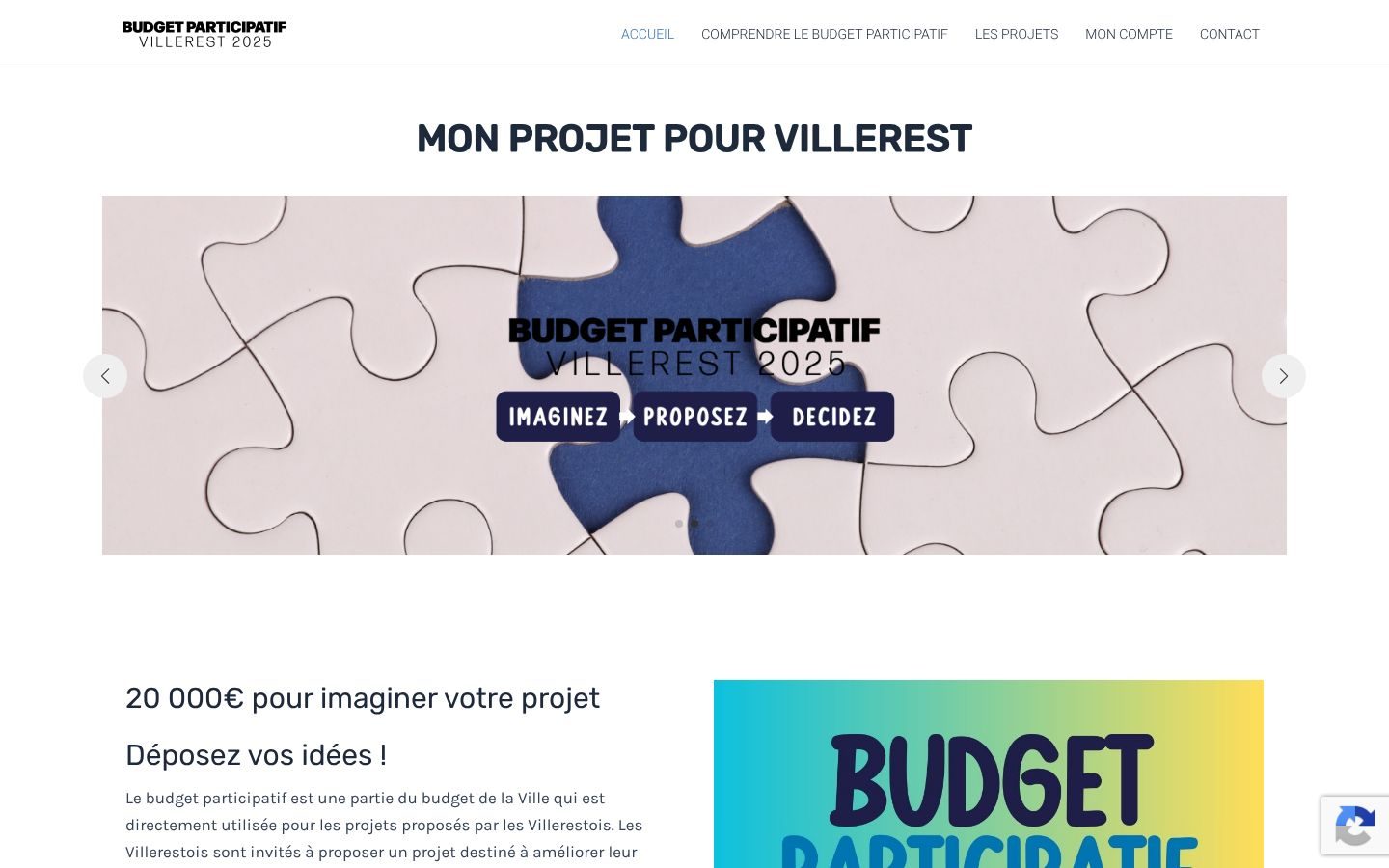 Budget Participatif de Villerest