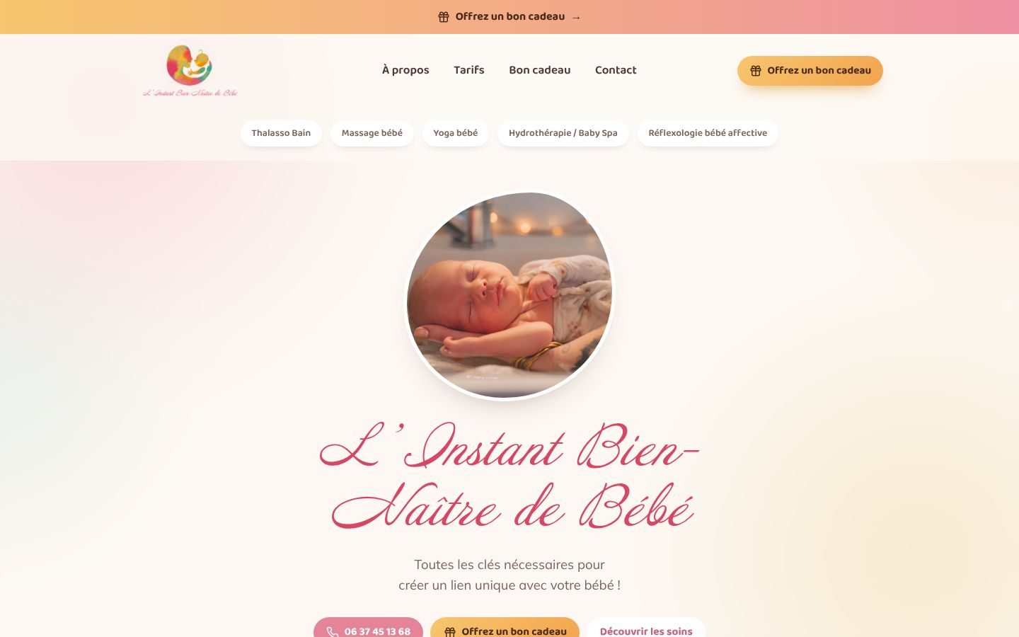 L&rsquo;Instant Bien-Naître de Bébé