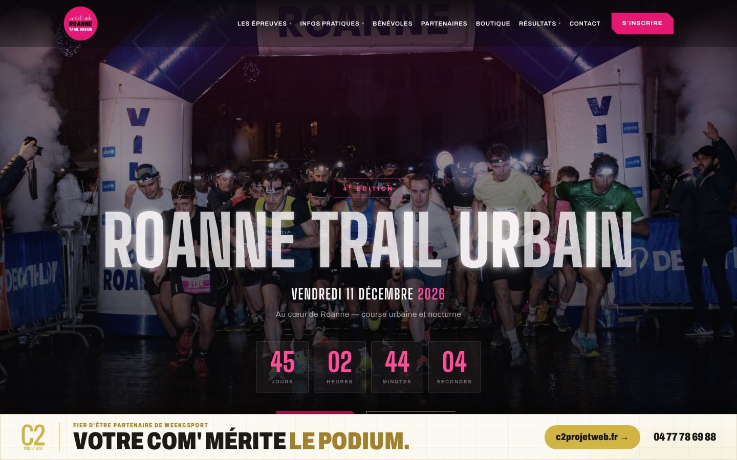 Roanne Trail Urbain